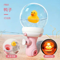 Water Gun Light Spray Machine Airsoft Miraculous Cartoon Bath Splashing Toy For Kid Summer Outdoor Swimming Party Toy Girl Gifts