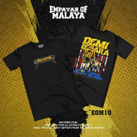 EMPAYAR OF MALAYA CODE10 - (BLACK) Unisex Comfortable  Sport Baju