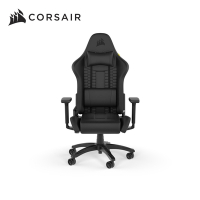 海盜船 CORSAIR TC100 RELAXED 黑色/皮質 電競椅