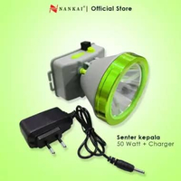 Nankai Charger LED Senter Kepala [50 Watt]