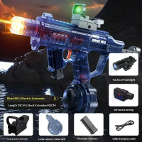 1 chiếc mới MK3 Fire Dance 2.0 Pro súng nước điện tự động áp lực cao tầm xa đồ chơi nước cho lễ hội 