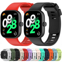 Original Silicone Strap for Xiaomi Redmi Watch 4 Sport Wristband Smart Watch Replaceable Bracelet for Redmi Watch 4 Watchband