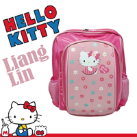 【Hello Kitty】 雙層立體減壓書包/小學生後背書包407445