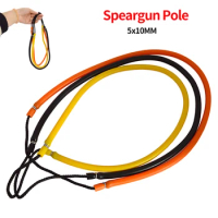 Speargun Rubber Bands 5x10MM Rubber Fishing Hand Spearing Equipment Speargun Pole Spear Sling for Harpoon Spearfishing Diving