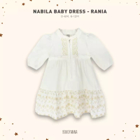 Bohopanna BOHOPANNA - RAYA COLLECTION - NABILA BABY DRESS - GAMIS ANAK - DRESS ANAK - RANIA