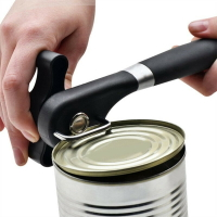 德國不銹鋼安全開罐器側開快速簡易罐頭刀瓶起子開瓶器廚房小工具1入