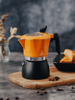 意大利摩卡壺撞色手沖咖啡機套裝家用意式煮咖啡壺器具便攜萃取壺