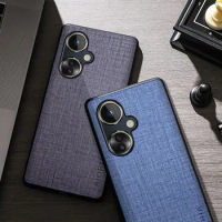 Case For OnePlus Nord CE 3 2 Lite 2T N20 SE 5G Premium Cloth Texture Four-Corner Explosion-proof Cover for oneplus nord 2t case