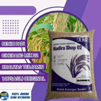 Nadira Shop Benih Padi Ciherang Mix 32 Kemasan 5kg Unggul Kualitas Terjamin 100% Asli Original