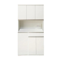【NITORI 宜得利家居】◎組合式櫥櫃 LIGARE NC TH-100KB D50-100WT(組合式櫥櫃 櫥櫃 LIGARE)