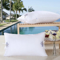 Combo 2 chiếc gối thơm LAVENDER kích thước 50x70 - Ruột gối bông kháng khuẩn chống xẹp