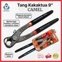 Tang Kakaktua CAMEL 9" Inch - Tang Potong Kawat Catut Gegep Kakatua 225mm Baja Karbon Gagang Karet S