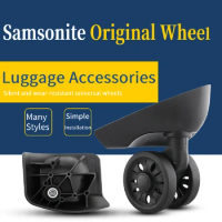 Suitable For Samsonite U91 Trolley Case Luggage Accessories Universal Wheel Repair Suitcase Double Wheel Universal Wheel