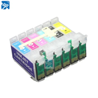 T0801 CISS Cartridges for P50 PX650 PX700 PX800 PX710 PX720 PX810 PX820 R265 R285 R360 RX560 RX585 printer with auto reset chip