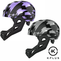 【KPLUS】SPRINT系列兒童單車競速/休閒運動全罩式安全帽(含可拆式下巴托)