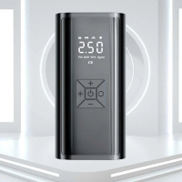 VODOOL Pompa Ban Elektrik Wireless Tire Inflator with Display 2000mAh EG-216 Pompa Ban Electric Kepa