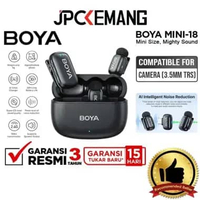 JPC KEMANG Boya Mini USB-C / Lightning Port / Camera TX+TX+RX Wireless Microphone BoyaMini GARANSI R