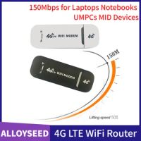 4G LTE Wireless Pocket Wifi Router Dongle USB 150Mbps Modem Stick Sim Card Wireless WiFi Adapter For Laptops UMPCs MID Devices