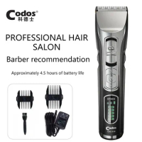 Codos CHC-918 Professional Hair Clipper for Men with Horizontal Charger Hair Trimmer Machine Cordles