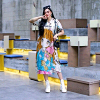 daster kerah beautiful kekinian Rayon Lembut Nyaman