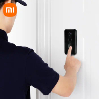 Xiaomi Smart Doorbell 3 Camera Video 180° Field of View 2K HD Resolution AI Humanoid Recognition Remote Real-time View Viewing