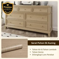 Stiker Kayu PVC Sheet Sticker Pelapis Furniture 1,2M X 10M Wall Sticker Motif Taco Sheet Serat Pohon