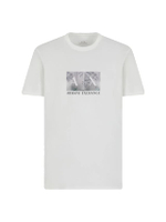 เสื้อยืดผู้ชาย รุ่น XM000555-AF10358-U0009-สีออฟไวท์