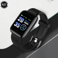 Smart Watch 116 Plus Heart Rate Watch Wristband Sports Watches Smart Blood Pressure Band Waterproof 