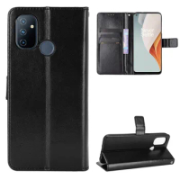 Fashion Wallet PU Leather Case Cover For OnePlus Nord N100/Nord N10 N20 N200 Flip Protective Phone Back Shell With Card Holders