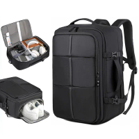 [พร้อมส่ง] Travel Backpack, Extra Large Backpack, Carry On Backpack, 40L Expandable Flight Approved 