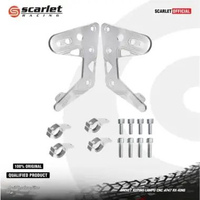 Scarlet Racing - Breket Kuping Lampu CNC 4747 RX-KING 4748 NINJA RX-KING SILVER