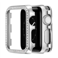 Metal watch case Compatible with Apple watch 45mm 41mm 44mm 40mm 42mm 38mm protective case for iwatch 8 7 6 5 4 3 SE watch case