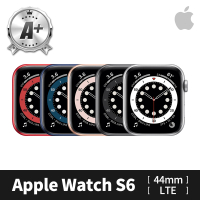 Apple A 級福利品 Apple Watch S6 LTE 44mm 鋁金屬錶殼(副廠配件/錶帶顏色隨機)
