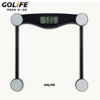 GOLiFE Fit Plus藍牙智慧BMI電子體重計(by PAPAGO)-黑