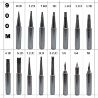 Soldering Tip 900M Series Fit Hakko 936 907 Milwaukee M12SI-0 Radio Shack 64-053 Yihua X-Tronics 3020 Iron Pencil Handle Bit