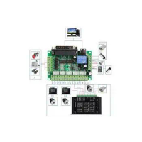 MACH3 cnc 5 axis router controller Interface board USB Power AG07