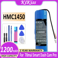 KiKiss for 70mai 70 mai Dash Cam Pro Accessories Battery Hmc1450 Car Dvr Special Car Recorder Battery HMC1450 1200mAh