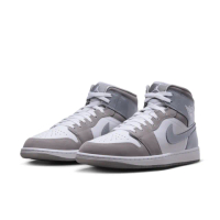 【NIKE 耐吉】運動鞋 休閒鞋 男鞋 AIR JORDAN 1 MID SE 灰色 中筒 AJ1 喬丹(HF3216100)