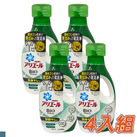 P&amp;G ARIEL清新消臭洗衣精750G 綠 4入組