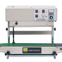 Vertical sealer, wash buffer bag continuous sealing and coding machine