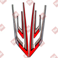 Striping Stiker Lis Body Les Motor Honda GL 100 Tahun 1994
