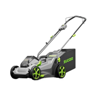 SUCA Cordless Battery powered 40V electric grass lawn mower rechargeable Battery driven lightweight cordless push lawn mower