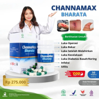 Channamax Bharata Original Kemasan @500mg Isi 50 Kapsul - Garansi 100% Asli
