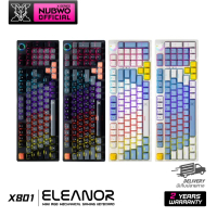 NUBWO คีย์บอร์ดเกมมิ่ง X801 Mechanical MINI RGB CIY Switch มีให้เลือก 4 สี 2 Layout สินค้ารับประกัน