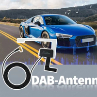 DAB/DAB+ Digital Box Radio Broadcasting Receiver FM Tuner For European FM Radio Line Out FM Output Car DVD Antenna Digital Audio