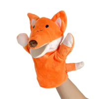 Cartoon Simulator Game Soft Anime Doll Baby Educational Toys Plushed Doll Hand Finger Puppet Soft Cartoon