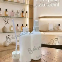 Botol Parfum Plastik Spray 100ml/Putih Susu/Drat/Harga Per 12pcs (1lusin)