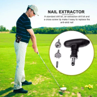 Golf Shoes Cleat Wrench Remover Adjustable Golf Shoes Spike Wrench Multifunction Golf Cleat Tool