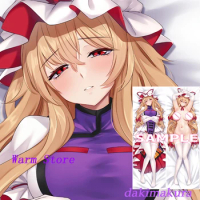 Dakimakura Anime Yakumo Yukari Touhou Project Double-sided Print Life-size Body Pillow