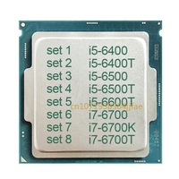 Procesador de cpu de doble núcleo de escritorio usado, i5-6400, i5-6400T, i5-6500, i5-6500T, i5-6600T, i7-6700, LGA1151,